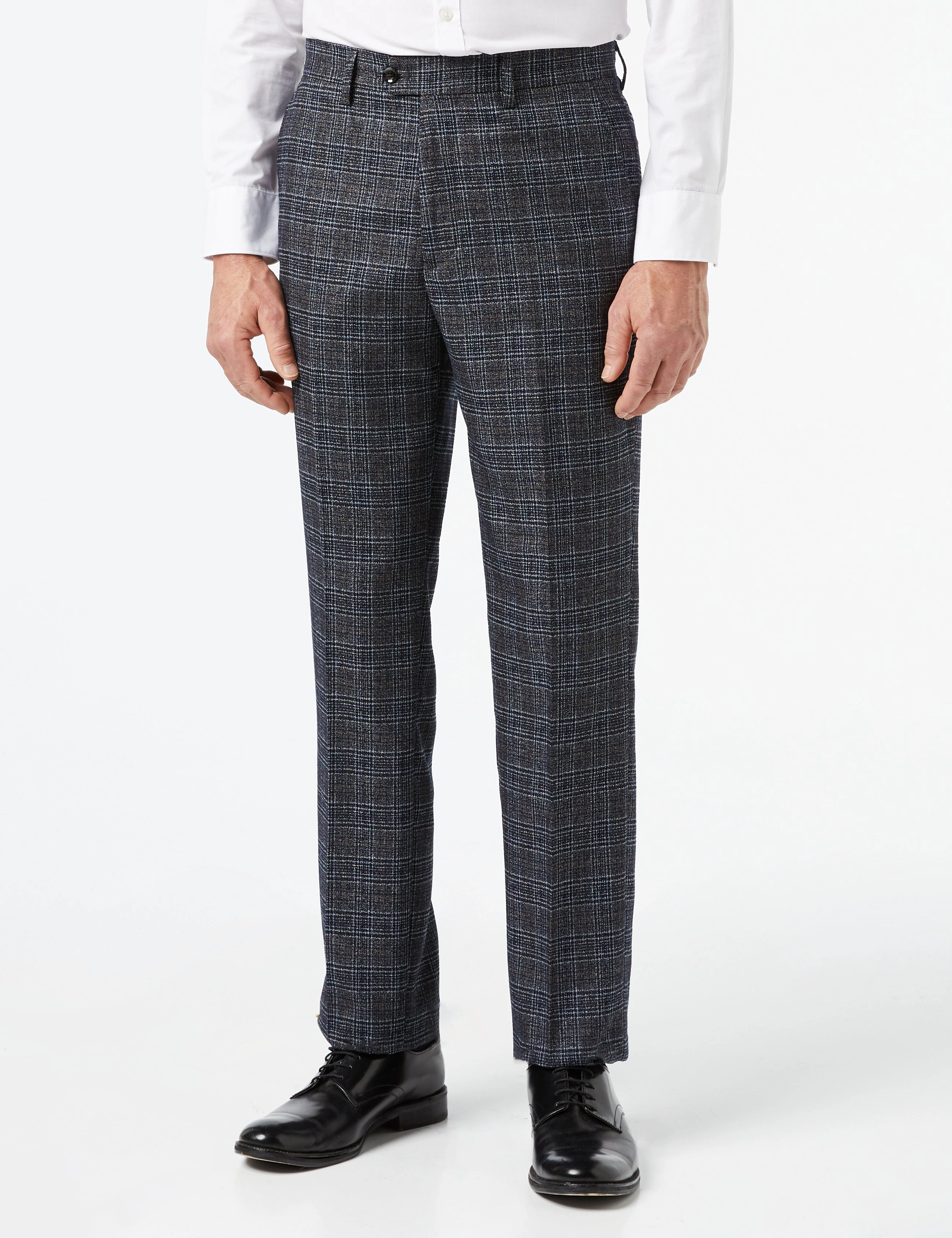 Abel: Stilvolle Tweed-Hose für den Mann – Grau, perfekt für den Anzug. Eleganz pur!